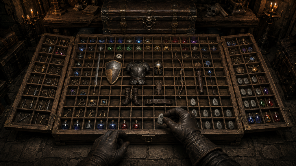 Expanded 16x13 stash grid in Diablo II: Resurrected via D2RMM