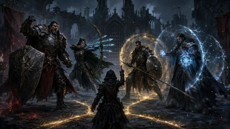 Mercenaries Overhaul II for D2RMM featuring powerful specialized mercenaries responding to the player’s command