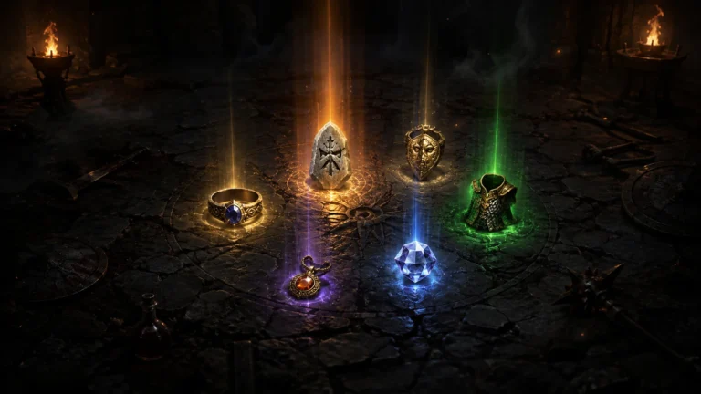 Caleb's Loot Filter D2RMM color-coded item labels