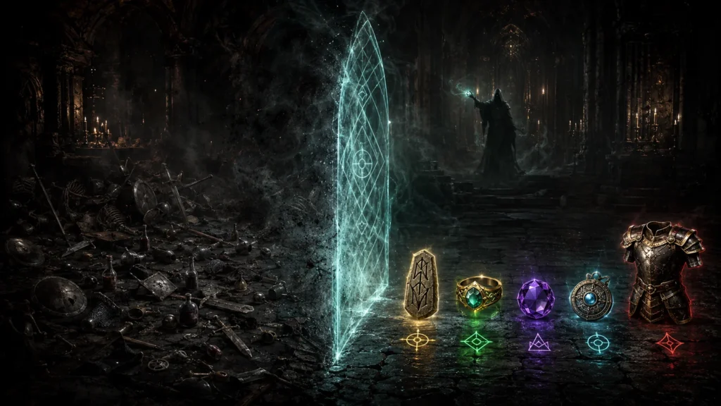 Clean Loot Filter RoTW colorized item icons